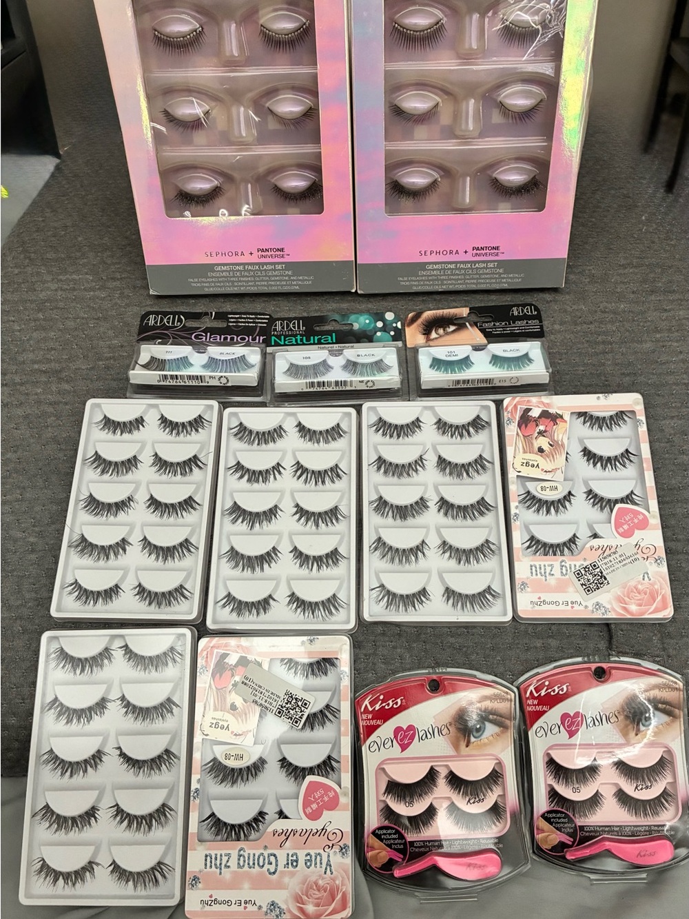 Assorted Black False Eyelashes Multipack - Multiple Styles